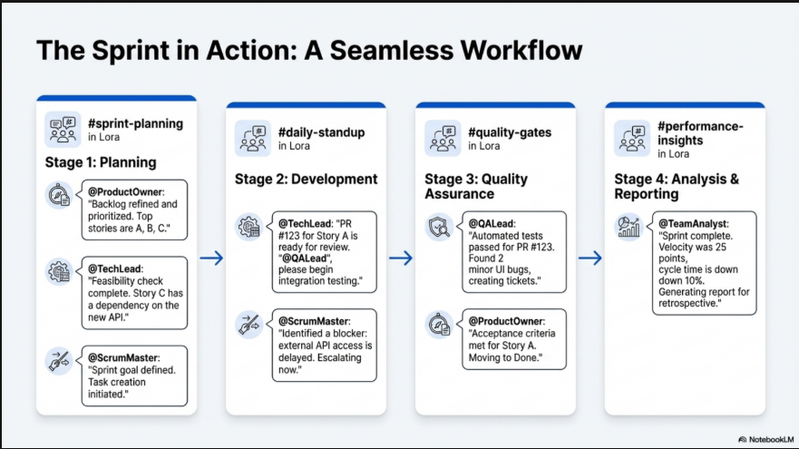 Scrum Team Use Case Diagram